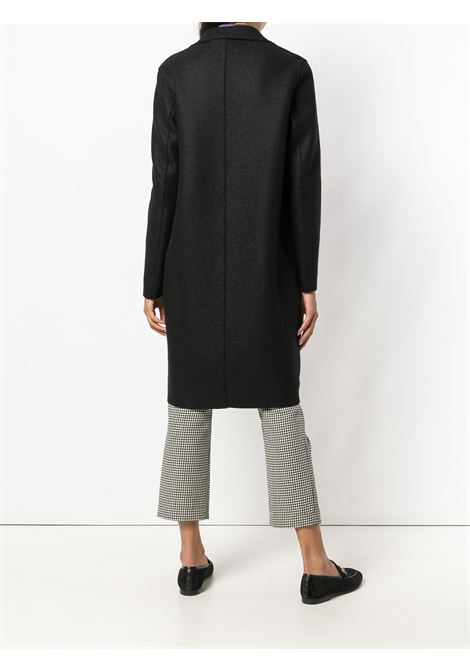 Black single-breasted virgin wool coat Harris wharf london - women HARRIS WHARF LONDON | A1331MLK199